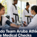 Taekwondo Team Aruba Athletes Complete Medical Checks