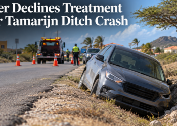 Driver Declines Treatment After Tamarijn Ditch Crash