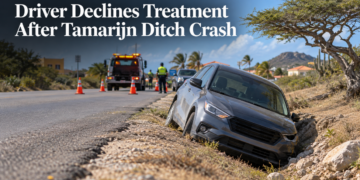 Driver Declines Treatment After Tamarijn Ditch Crash Driver Declines Treatment After Tamarijn Ditch Crash