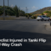Motorcyclist Injured in Tanki Flip Right-of-Way Crash