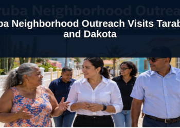 Aruba Neighborhood Outreach Visits Tarabana and Dakota