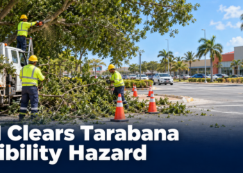 BCI Clears Tarabana Visibility Hazard