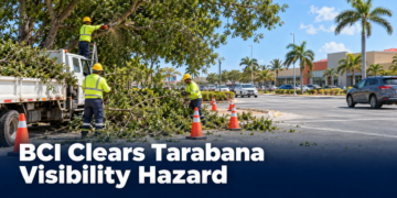 BCI Clears Tarabana Visibility Hazard