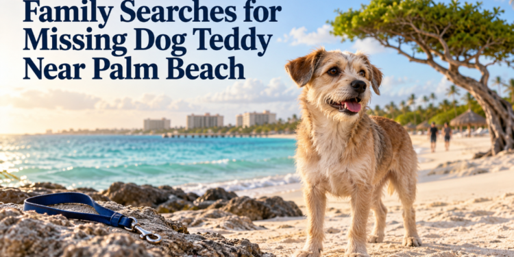 Family Searches for Missing Dog Teddy Near Palm Beach Family Searches for Missing Dog Teddy Near Palm Beach