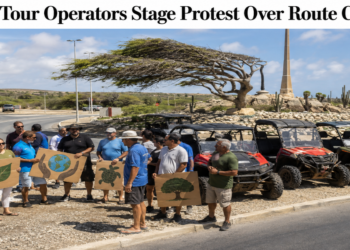 Aruba Tour Operators Stage Protest Over Route Closures