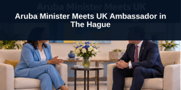 Aruba Minister Meets UK Ambassador in The Hague