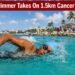 Aruban Swimmer Takes On 1.5km Cancer Fundraiser