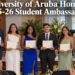 University of Aruba Honors 2025-26 Student Ambassadors