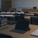 University of Aruba Law Faculty Draws Strong Interest