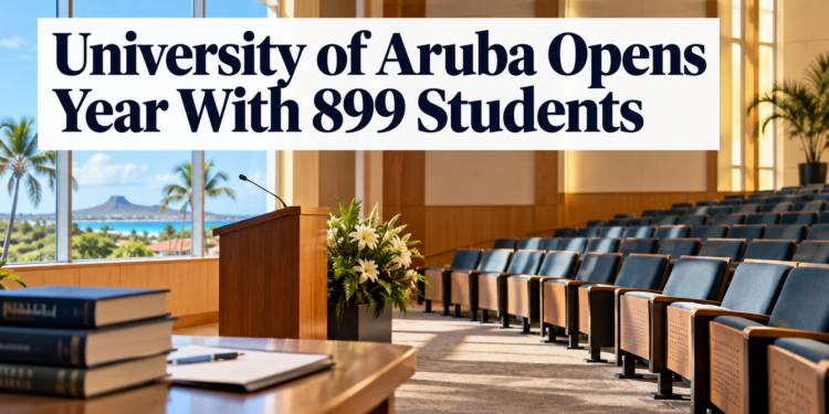 University of Aruba Opens Year With 899 Students