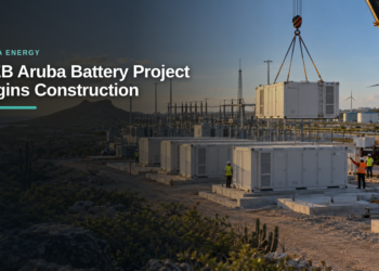WEB Aruba Battery Project Begins Construction