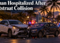 Woman Hospitalized After Weststraat Collision