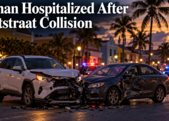 Woman Hospitalized After Weststraat Collision