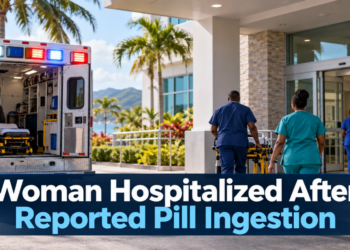 Woman Hospitalized After Reported Pill Ingestion