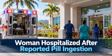 Woman Hospitalized After Reported Pill Ingestion