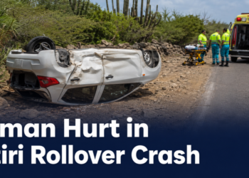 Woman Hurt in Catiri Rollover Crash