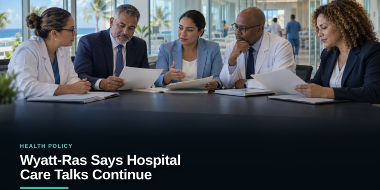 Wyatt-Ras Says Hospital Care Talks Continue