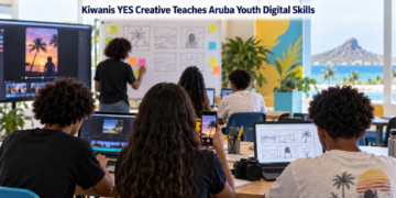 Kiwanis YES Creative Teaches Aruba Youth Digital Skills Kiwanis YES Creative Teaches Aruba Youth Digital Skills