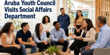 Aruba Youth Council Visits Social Affairs Department