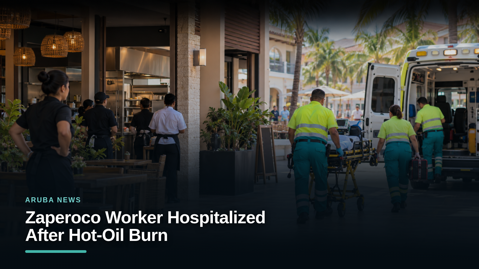 Zaperoco Worker Hospitalized After Hot-Oil Burn Zaperoco Worker Hospitalized After Hot-Oil Burn