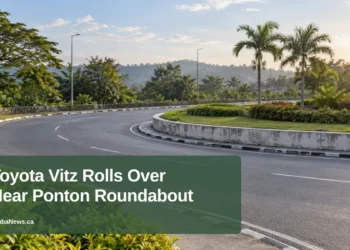 Toyota Vitz Rolls Over Near Ponton Roundabout — ArubaNews.ca featured image