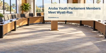Aruba Youth Parliament Members Meet Wyatt-Ras — ArubaNews.ca featured image