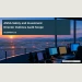 ANSA Director Describes Safety Investment as Audit Begins Conceptual editorial illustration of generic air-traffic-control console silhouettes looking toward a distant unmarked runway at dawn; not a documentary photograph of the people, venue or event.