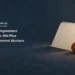 Conceptual pastel editorial illustration of blank ivory folders and a copper-coloured wooden sphere on a charcoal-blue surface, with the headline APFA Agreement Covers 550-Plus Government Workers and ArubaNews.ca branding.