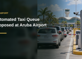 Automated Taxi Queue Proposed at Aruba Airport
