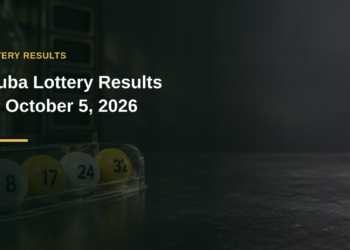 Aruba Lottery Results for October 5, 2026
