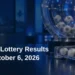 Aruba Lottery Results for October 6, 2026