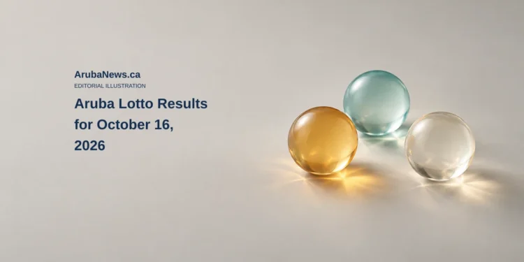 Conceptual still life of three unmarked amber, turquoise and clear glass spheres; not official lottery balls, equipment or winning-number evidence.