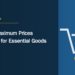 Aruba Maximum Prices Updated for Essential Goods