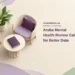 Aruba Mental Health Review Calls for Better Data Conceptual cut-paper editorial illustration of empty chairs, a notebook and a plant symbolizing care and information; not a photograph of an actual patient or facility.