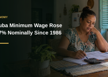 Aruba Minimum Wage Rose 117% Nominally Since 1986