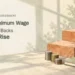 Van Buiren Says Aruba Can Afford a Phased Minimum Wage Rise Conceptual editorial illustration of household budgeting and gradual steps; no real person, currency denomination or forecast data is depicted.