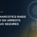 Aruba Narcotics Raids Lead to Six Arrests and Drug Seizures