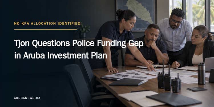 Tjon Questions Police Funding Gap in Aruba Investment Plan