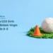 Aruba U15 Girls Beat British Virgin Islands 9–0 Conceptual editorial illustration of an unbranded football and training cones on a stylized patch of grass; not a photograph of the players or the British Virgin Islands match.