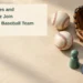 Edelmar Croes and El-Jean Perez Join Curaçao U18 Baseball Team Conceptual editorial illustration of two baseballs, an empty glove and two plain wooden player markers on a sandy tabletop, with the article headline and ArubaNews.ca branding.