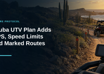 Aruba UTV Plan Adds GPS, Speed Limits and Marked Routes