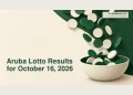 Cut-paper editorial illustration of unnumbered lottery tokens falling into a bowl.