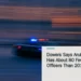 Illustrative stock photograph for “Dowers Says Aruba Police Has About 80 Fewer Officers Than 2017”: Police car in motion at night; illustrative stock, not Aruba police operations. Photograph by benjamin lehman via Unsplash. This is not a photograph of the specific Aruba news event.