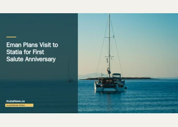 Illustrative stock photograph for “Eman Plans Visit to Statia for First Salute Anniversary”: Sailboat at sea; illustrative stock, not the actual Statia visit. Photograph by Michael Lock via Unsplash. This is not a photograph of the specific Aruba news event.