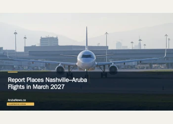 Illustrative stock photograph for “Report Places Nashville–Aruba Flights in March 2027”: Airplane on airport runway; illustrative stock, not the specific Aruba flight. Photograph by Sevcan Alkan via Unsplash. This is not a photograph of the specific Aruba news event.