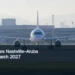 Illustrative stock photograph for “Report Places Nashville–Aruba Flights in March 2027”: Airplane on airport runway; illustrative stock, not the specific Aruba flight. Photograph by Sevcan Alkan via Unsplash. This is not a photograph of the specific Aruba news event.