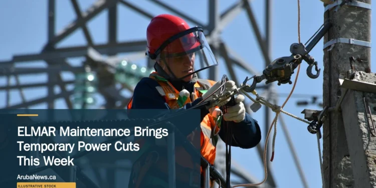 Illustrative stock photograph for “ELMAR Maintenance Brings Temporary Power Cuts This Week”: Electrician works  Photograph by Anton Dmitriev via Unsplash. This is not a photograph of the specific Aruba news event.