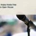 Illustrative stock photograph for “University of Aruba Hosts Free Toastmasters Open House”: Microphone in an empty room; illustrative, not the Toastmasters event. Photograph by Clint Patterson via Unsplash. This is not a photograph of the specific Aruba news event.