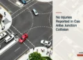 Illustrative stock photograph for “No Injuries Reported in Cas Ariba Junction Collision”: Traffic.
Crossroads.
Cars.
Roads. Photograph by Deb Dowd via Unsplash. This is not a photograph of the specific Aruba news event.