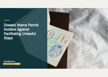 Illustrative stock photograph for “Dowers Warns Permit Holders Against Facilitating Unlawful Stays”: Visa/passport stamps; illustrative permit stock, not a specific permit. Photograph by Global Residence Index via Unsplash. This is not a photograph of the specific Aruba news event.